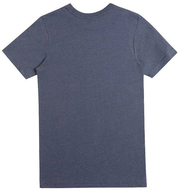 Am image of a Custom Lane Seven Deluxe CVC Tee in Navy Heather!