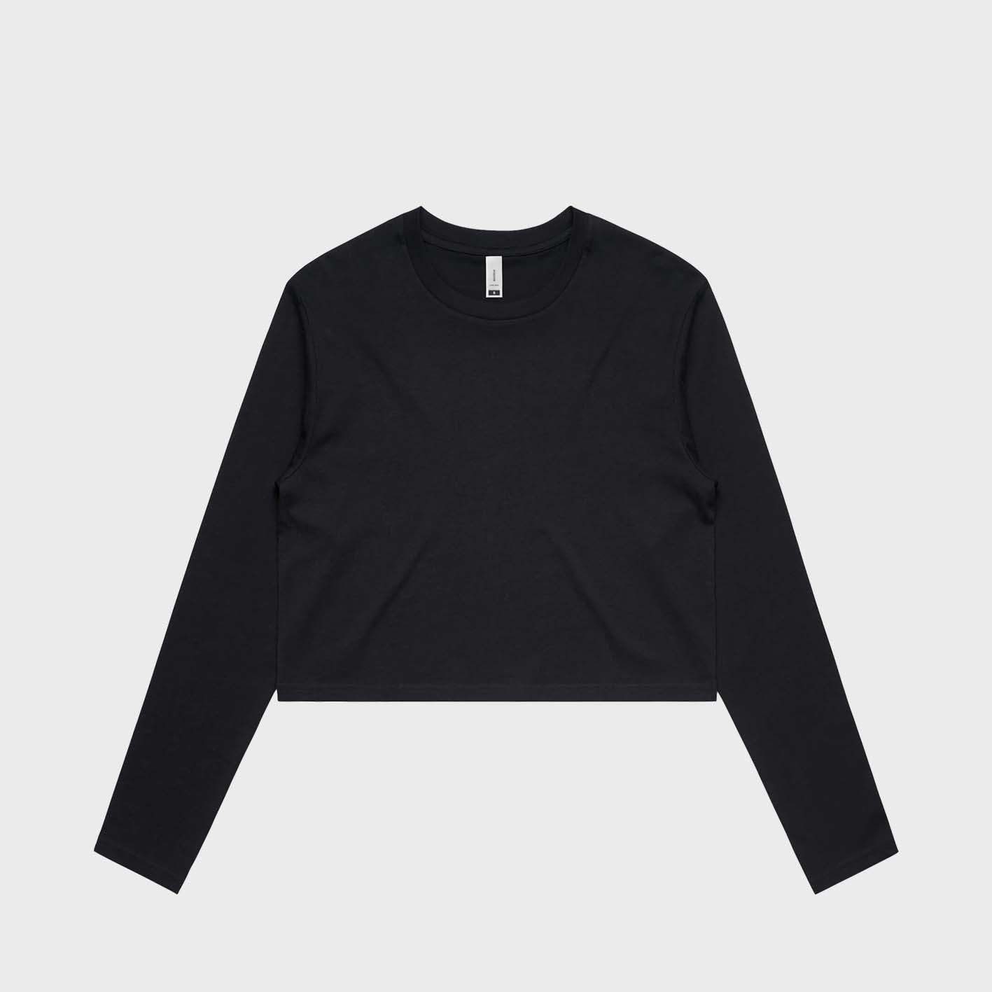 An image of Ladies Long Sleeve T-shirts that you can screen print and embroider on!