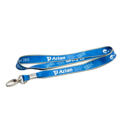 An image of bulk custom lanyards that you can print your logo on!