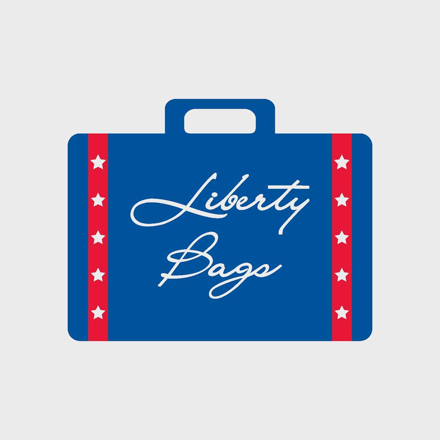 Image of the Liberty Bags brand you can screen print and embroider on