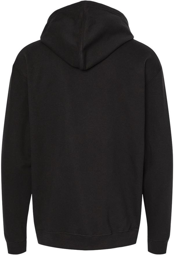 Am image of a Custom M&O Unisex Pullover Hoodie in Black!