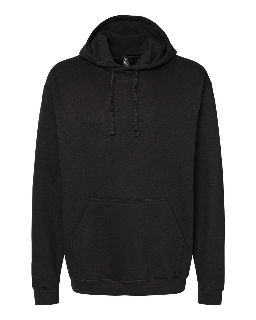 M&O Unisex Pullover Hoodie in Black