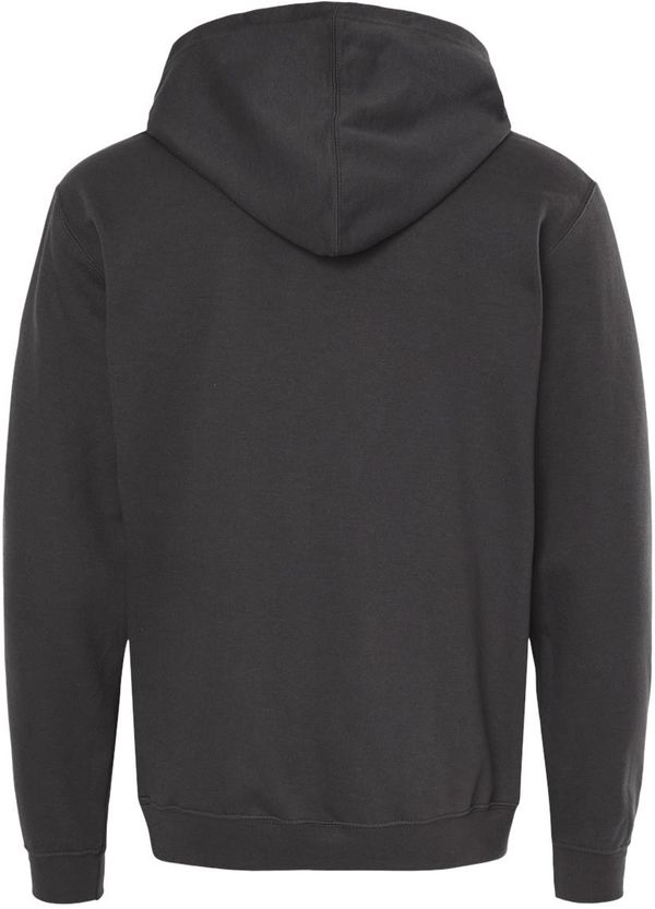Am image of a Custom M&O Unisex Pullover Hoodie in Charcoal!