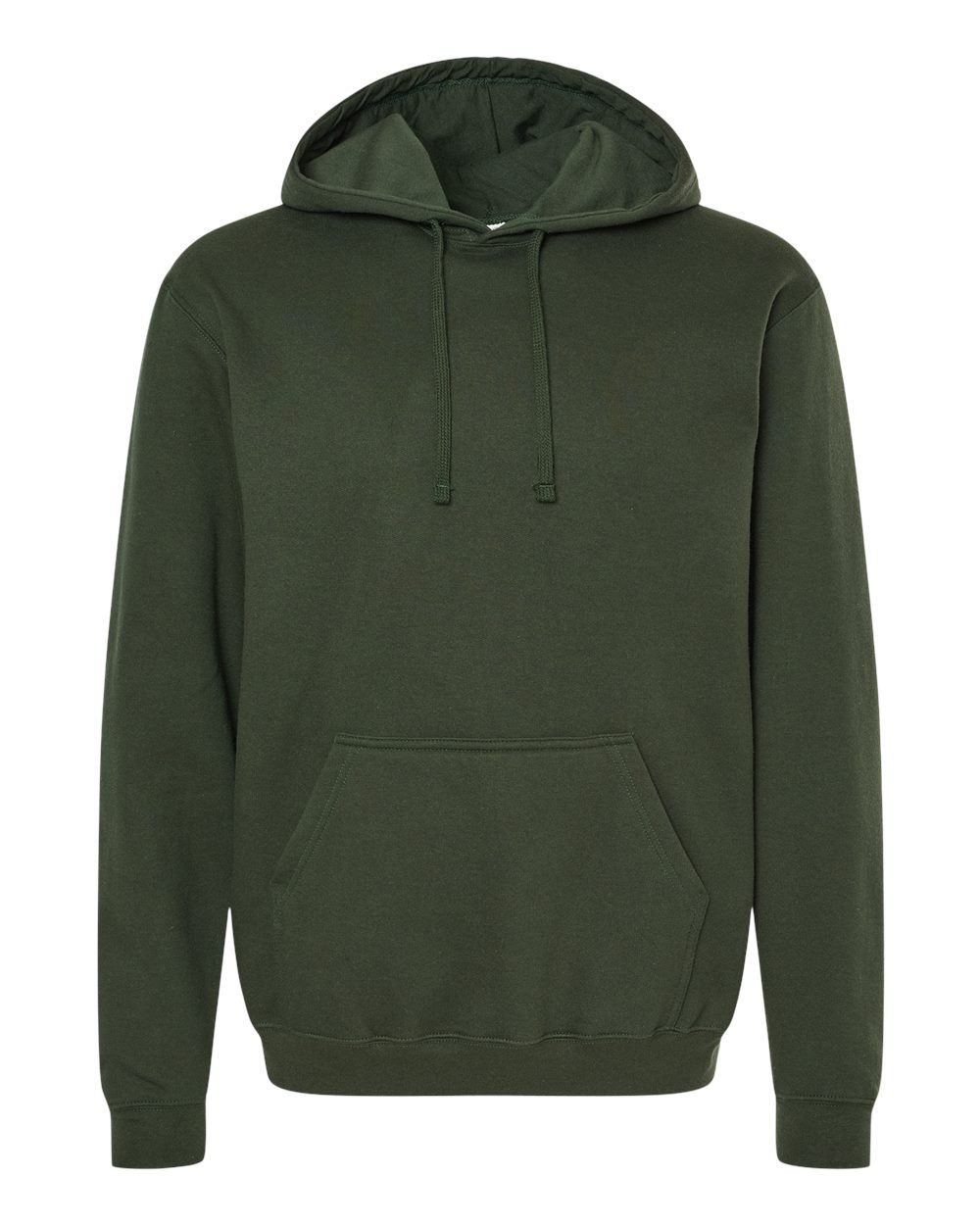 M&O Unisex Pullover Hoodie in Forest Green