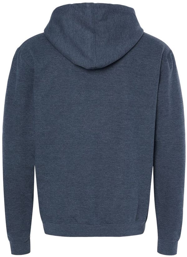 Am image of a Custom M&O Unisex Pullover Hoodie in Heather Navy!