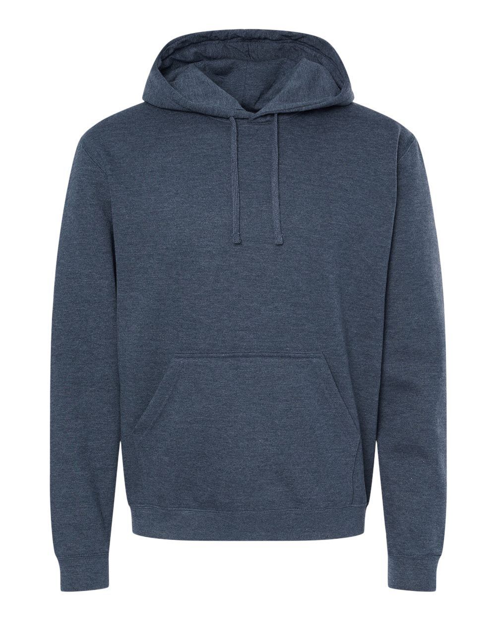 M&O Unisex Pullover Hoodie in Heather Navy