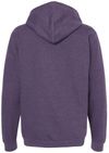 Am image of a Custom M&O Unisex Pullover Hoodie in Heather Purple!