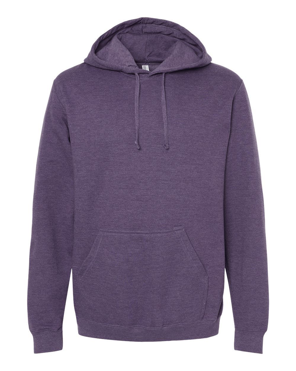 M&O Unisex Pullover Hoodie in Heather Purple