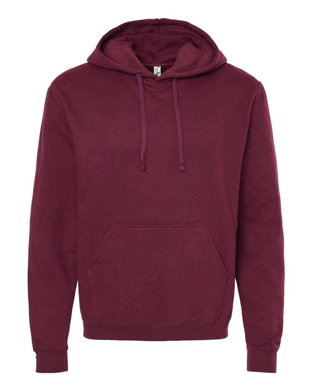 M&O Unisex Pullover Hoodie in Maroon