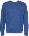 Am image of a Custom M&O Adult Unisex Crewneck Fleece in Heather Royal!