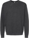 Am image of a Custom M&O Adult Unisex Crewneck Fleece in Black!