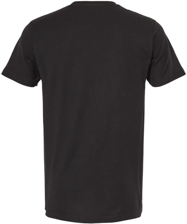 Am image of a Custom M&O Fine Jersey Tee in Fine Black!