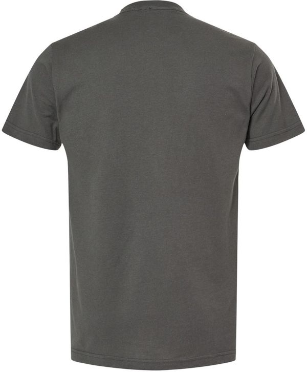 Am image of a Custom M&O Fine Jersey Tee in Fine Charcoal!