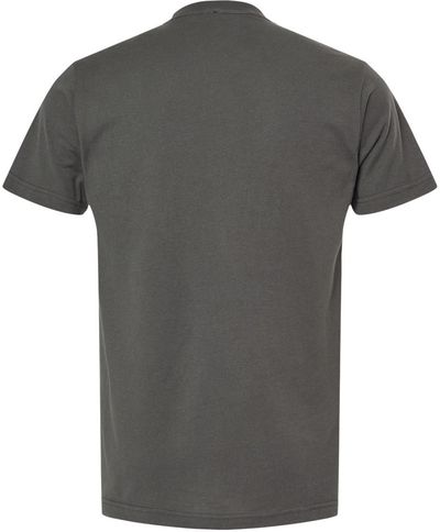 Am image of a Custom M&O Fine Jersey Tee in Fine Charcoal!