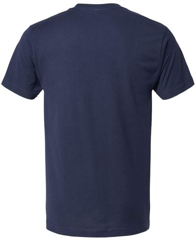 Am image of a Custom M&O Fine Jersey Tee in Fine Navy!