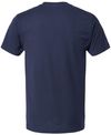 Am image of a Custom M&O Fine Jersey Tee in Fine Navy!