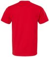 Am image of a Custom M&O Fine Jersey Tee in Fine Red!