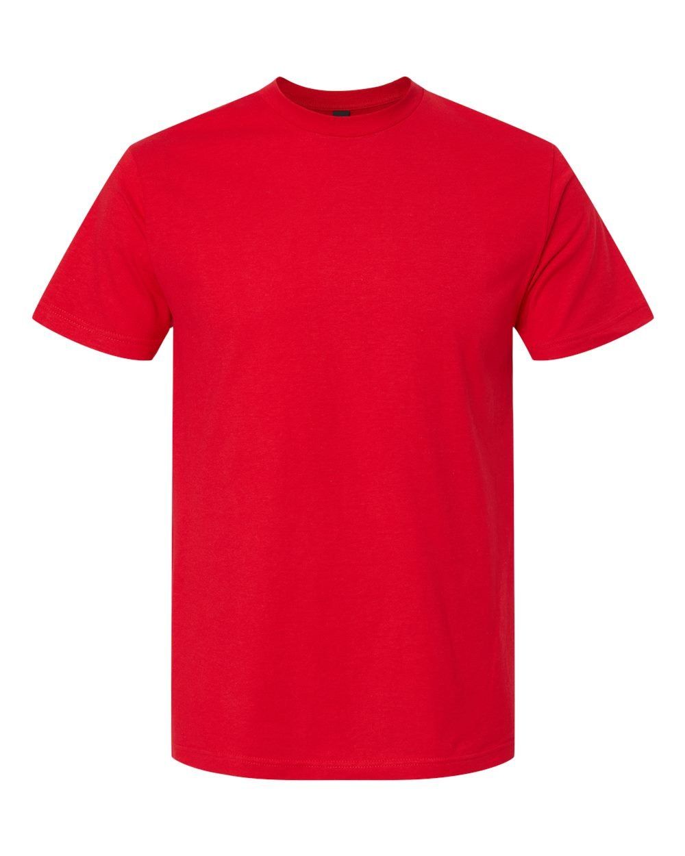 M&O Fine Jersey Tee in Fine Red
