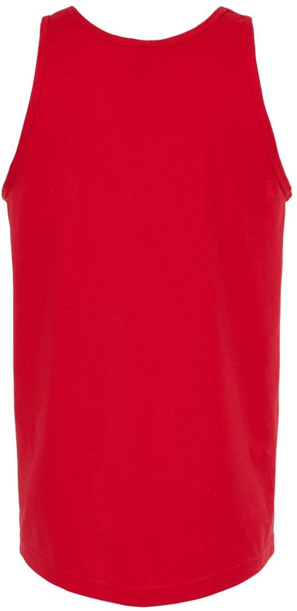 Am image of a Custom M&O Tank Top in Fine Red!