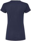 Am image of a Custom M and O Womens Fine Jersey T Shirt in Fine Navy!