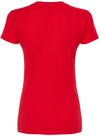 Am image of a Custom M and O Womens Fine Jersey T Shirt in Fine Red!