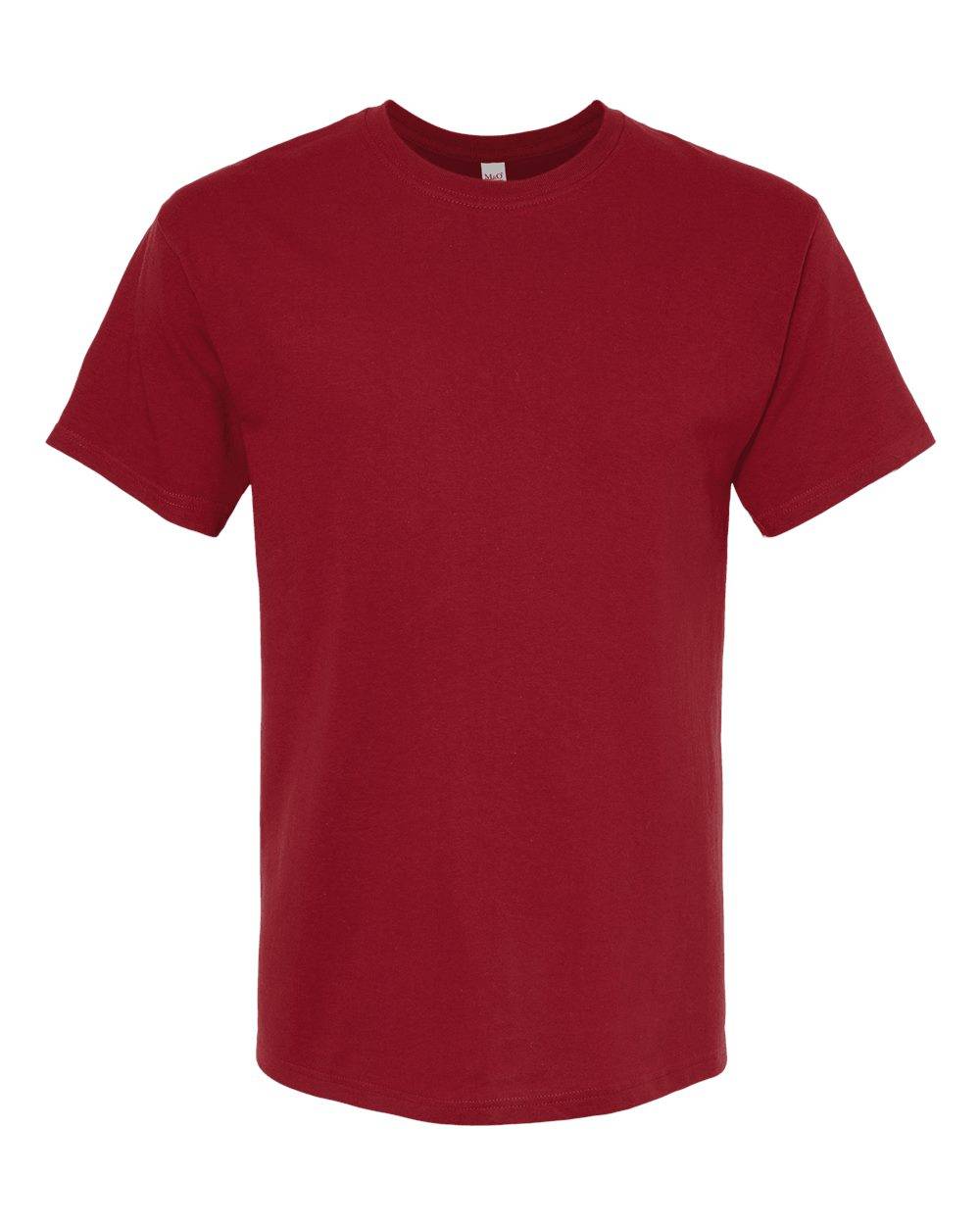 M&O Gold Soft Touch T Shirt in Cardinal Red