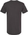 Am image of a Custom M&O Gold Soft Touch T Shirt in Charcoal!