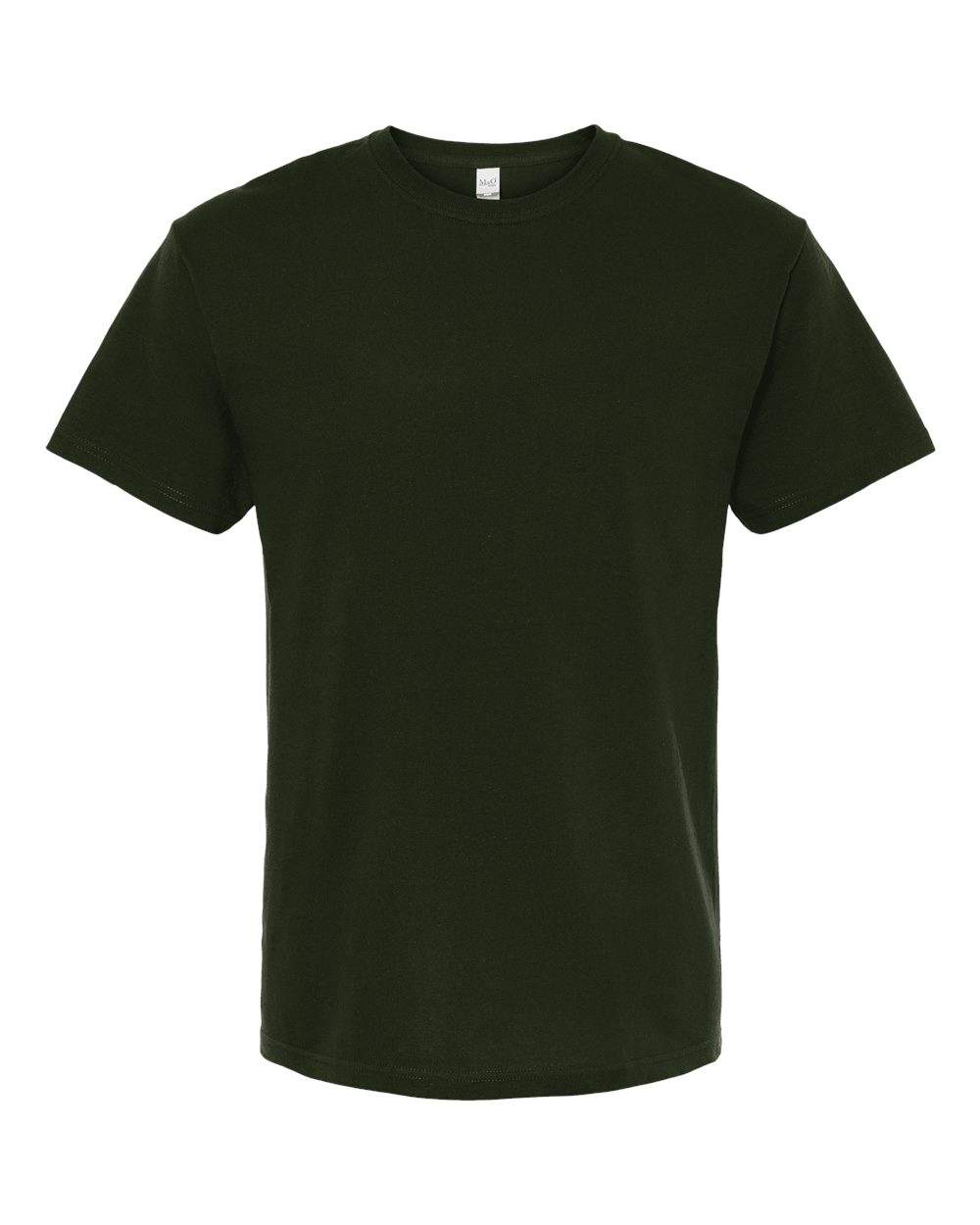 M&O Gold Soft Touch T Shirt in Forest Green