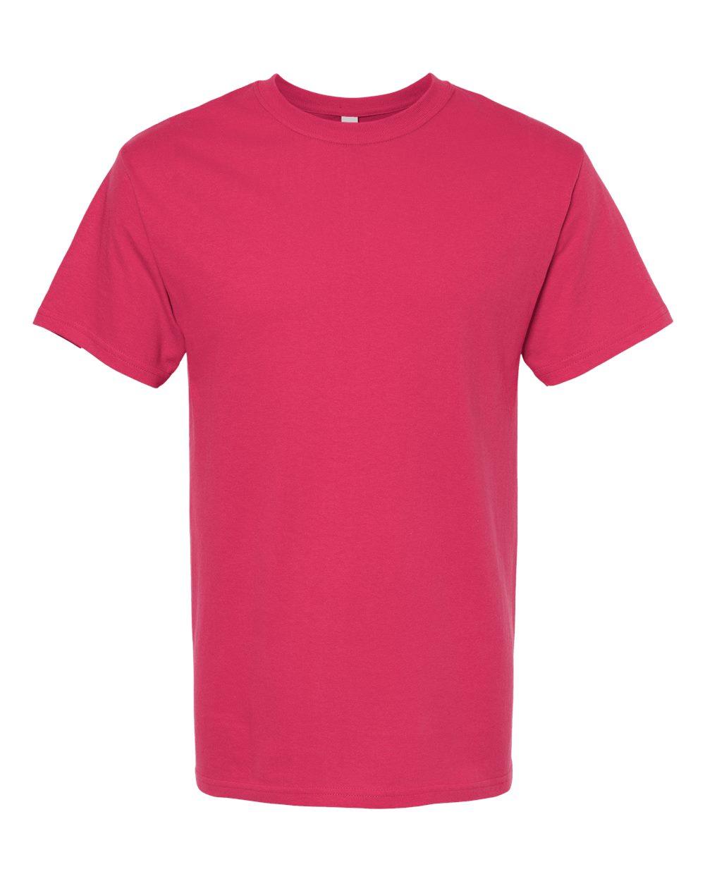 M&O Gold Soft Touch T Shirt in Heliconia