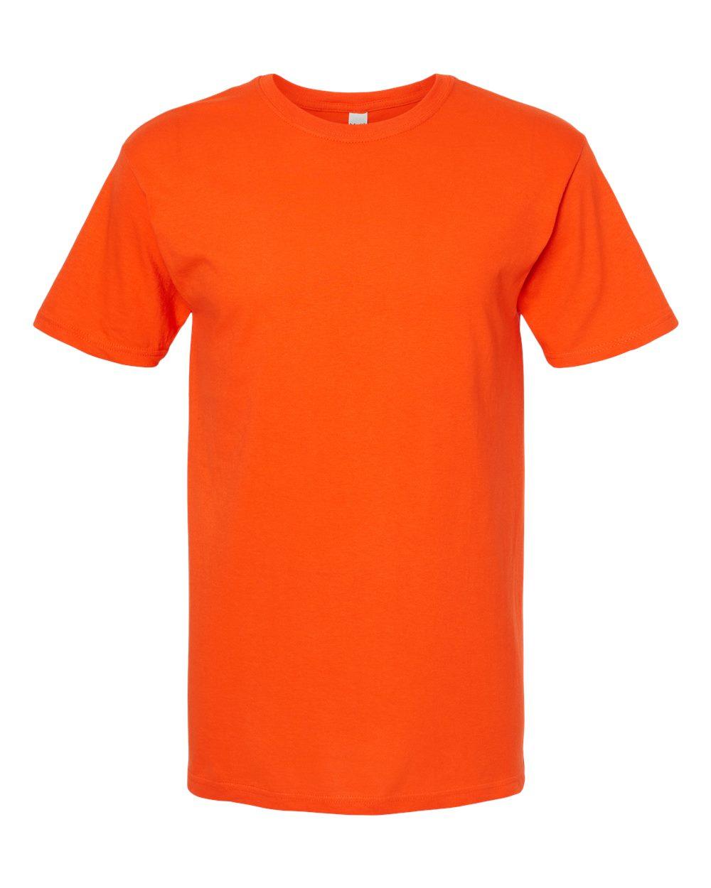 M&O Gold Soft Touch T Shirt in Orange