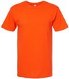Am image of a Custom M&O Gold Soft Touch T Shirt in Orange!
