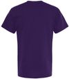 Am image of a Custom M&O Gold Soft Touch T Shirt in Purple!