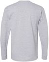 Am image of a Custom M&O Gold Soft Touch Long Sleeve T Shirt in Athletic Heather!