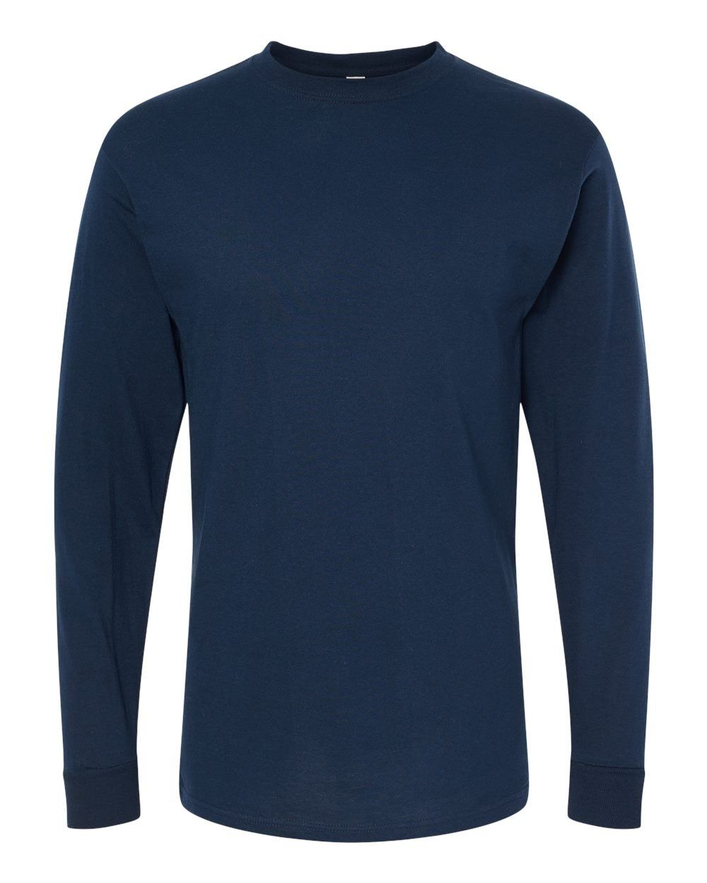 M&O Gold Soft Touch Long Sleeve T Shirt in Deep Navy