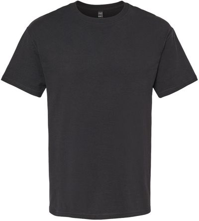 Am image of a Custom M&O Ring Spun T Shirt in Black!