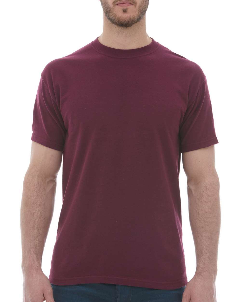 M&O Ring Spun T Shirt in Cardinal Red