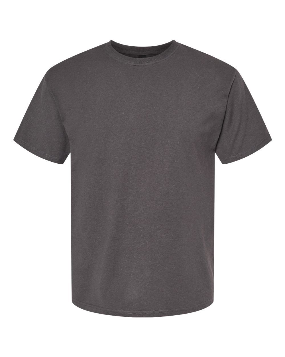 M&O Ring Spun T Shirt in Charcoal