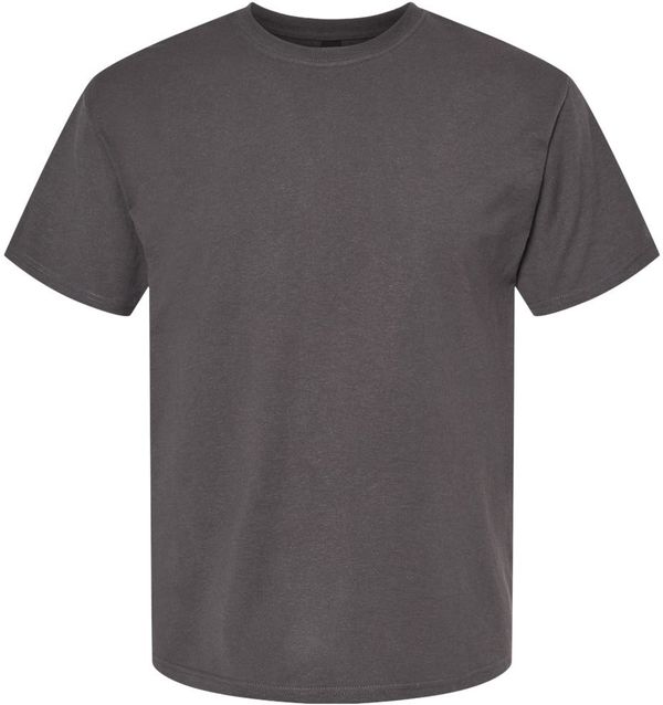 Am image of a Custom M&O Ring Spun T Shirt in Charcoal!