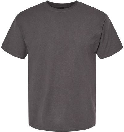 Am image of a Custom M&O Ring Spun T Shirt in Charcoal!