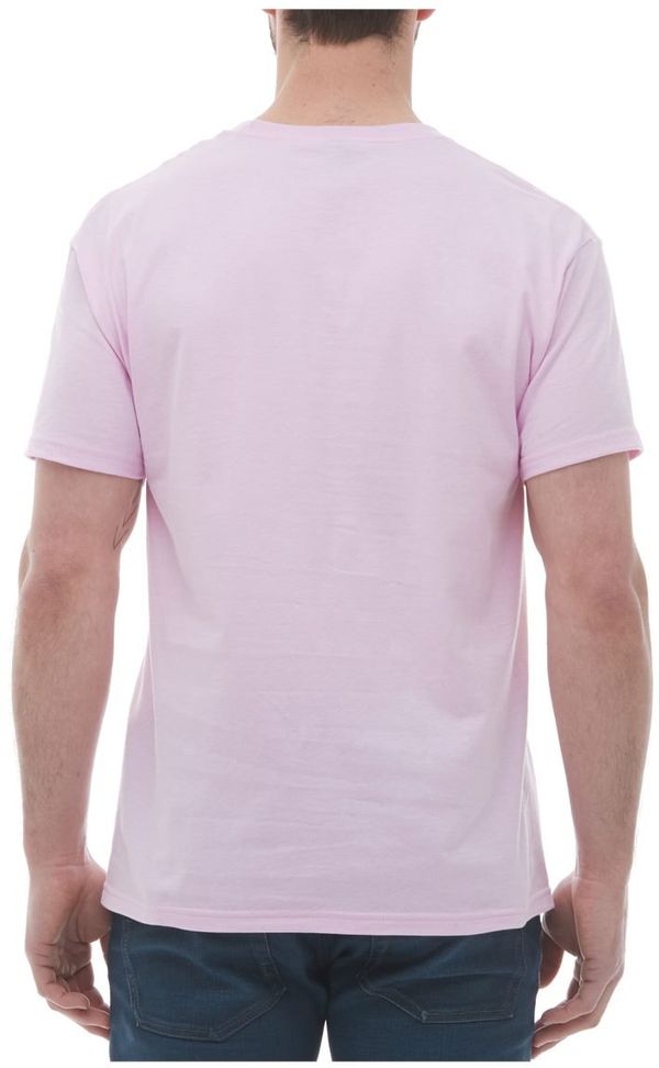 Am image of a Custom M&O Ring Spun T Shirt in Light Pink!