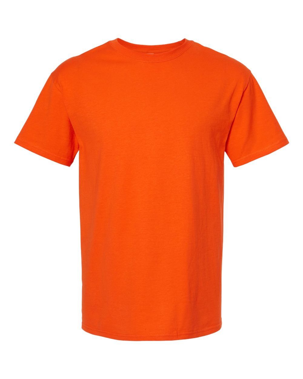M&O Ring Spun T Shirt in Orange
