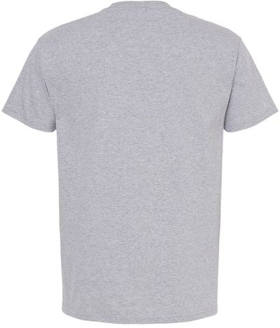 Am image of a Custom M&O Ring Spun T Shirt in Sport Grey!