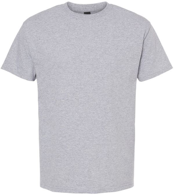 Am image of a Custom M&O Ring Spun T Shirt in Sport Grey!