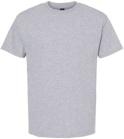 Am image of a Custom M&O Ring Spun T Shirt in Sport Grey!