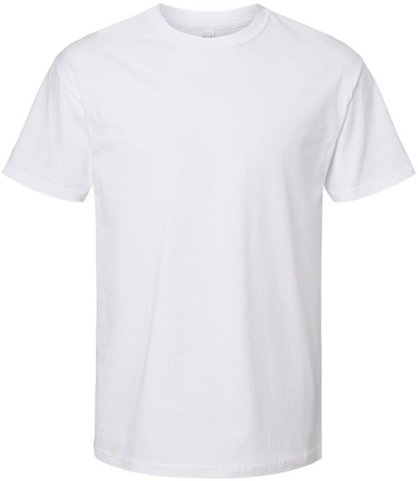 Am image of a Custom M&O Ring Spun T Shirt in White!