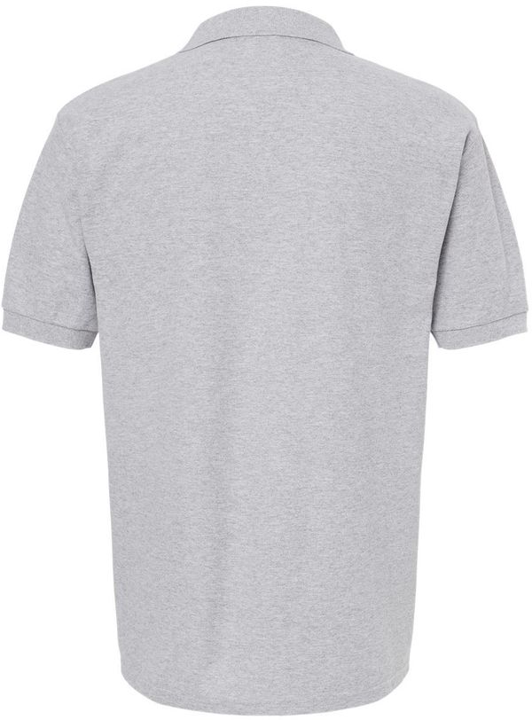 Am image of a Custom M&O Ring Spun Pique Sport Shirt in Athletic Grey!