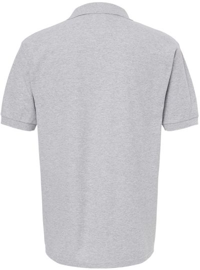 Am image of a Custom M&O Ring Spun Pique Sport Shirt in Athletic Grey!