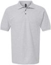 Am image of a Custom M&O Ring Spun Pique Sport Shirt in Athletic Grey!