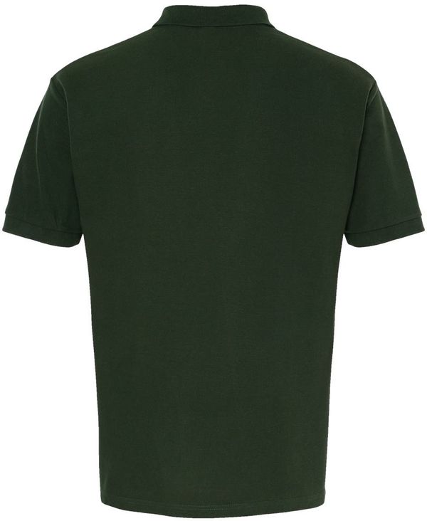 Am image of a Custom M&O Ring Spun Pique Sport Shirt in New Forest Green!