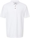 Am image of a Custom M&O Ring Spun Pique Sport Shirt in White!